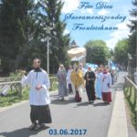 Sacramentszondag – 3 Juni 2018