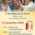 3de Werelddag van de Armen 3de Werelddag van de Armen